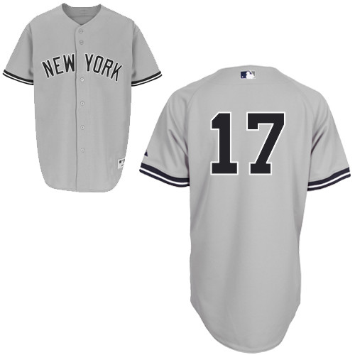 Brendan Ryan #17 mlb Jersey-New York Yankees Women's Authentic Road Gray Baseball Jersey